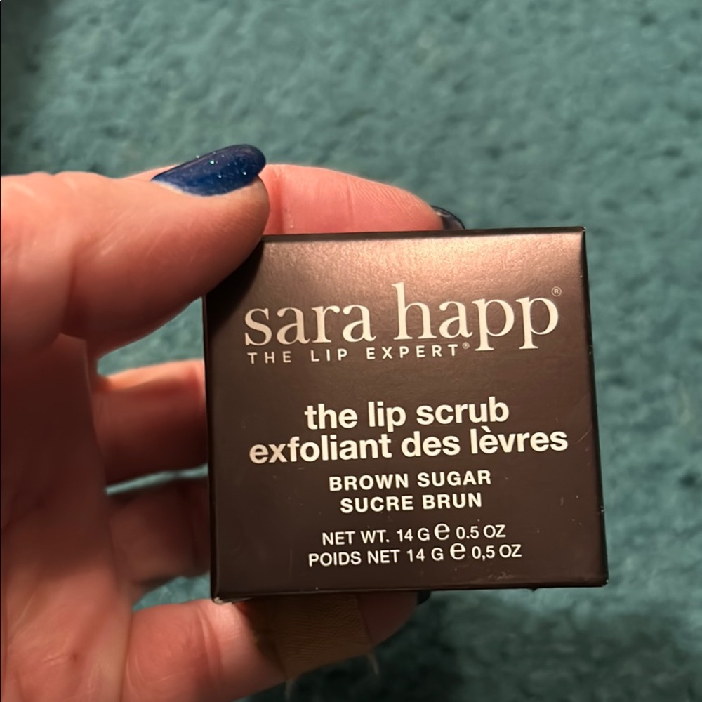 Lip Scrub - Brown Sugar Sara Happ new